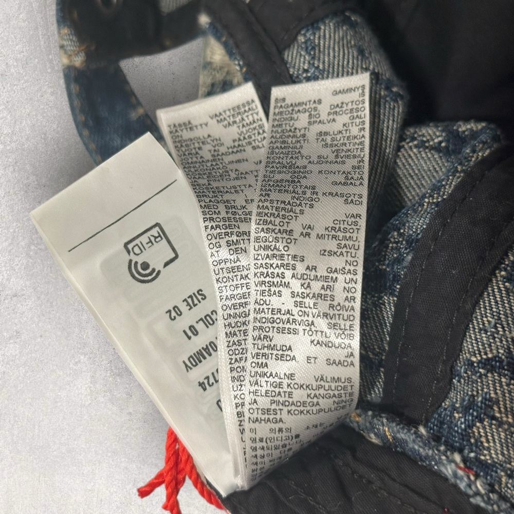 Diesel Library Distressed Cap - Picture 13 of 14